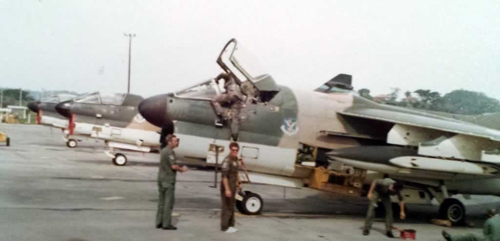 Panama TDY, with MSgt McCormich and Captain Wally Mourhead